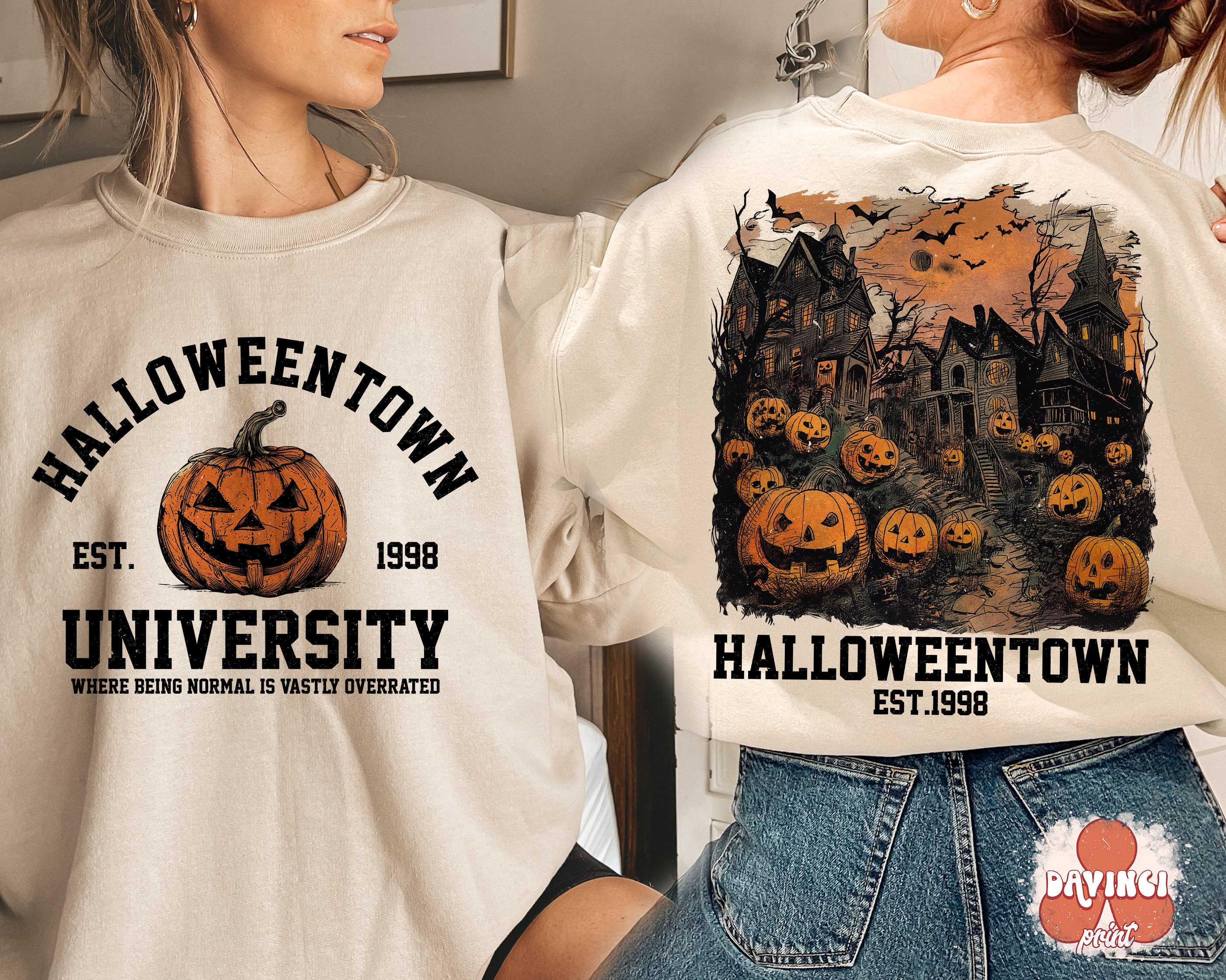 2 files, Halloweentown Est 1998 png, Retro Halloween png, Halloween Pumpkin png, Trendy Halloween png, Pumpkin png, Fall png, Halloween png