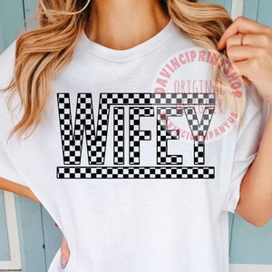 Checkered Wifey Png, Wifey Png, Mama Shirt Designs, Mama Png, Mama ...