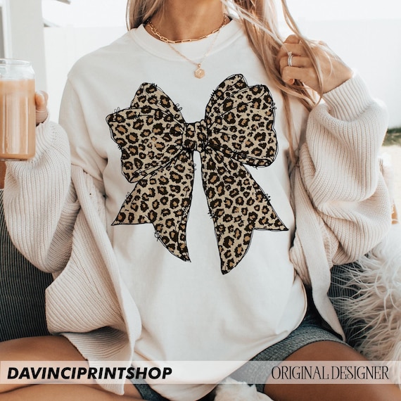 Leopard Coquette Bow Png, Leopard Bow Png, Coquette Bow PNG, Girly Bow Trending, Cheetah Bow Girl Sublimation, Girly Bow Design, png design