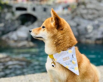 Bandana pour chien personnalisable, Bandana pour chien avec prénom