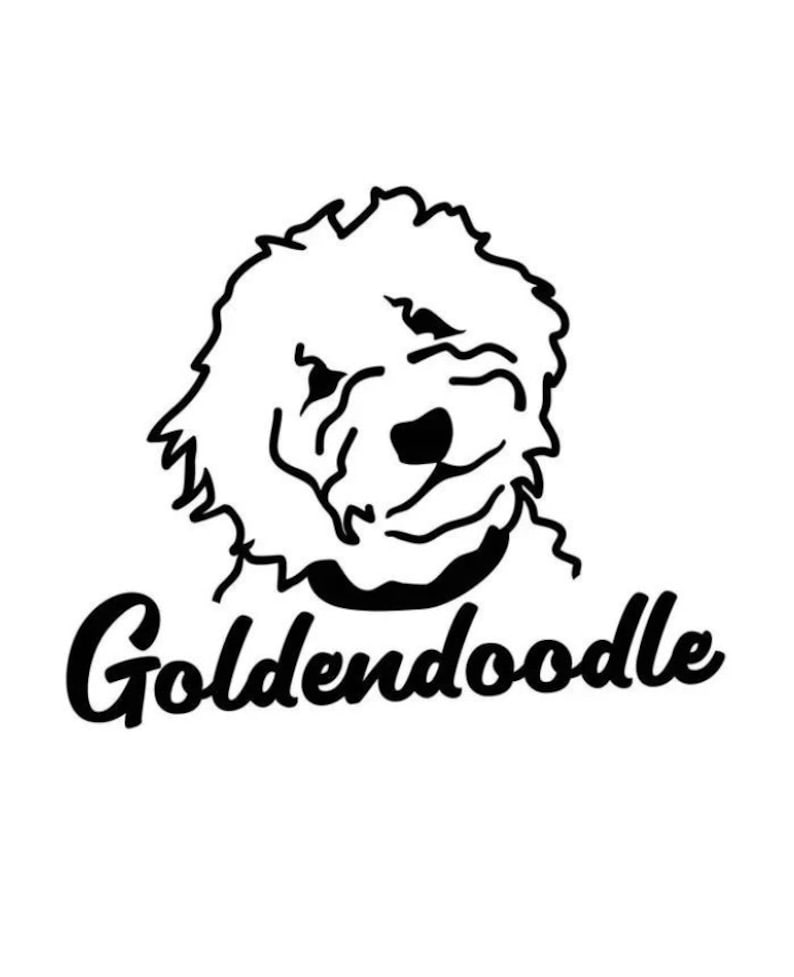 Coloring Pages | Goldendoodle | Digital, Downloadable Coloring Pages image 2