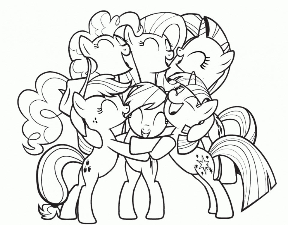 70 My Little Pony Coloring Pages (Free PDF Printables)