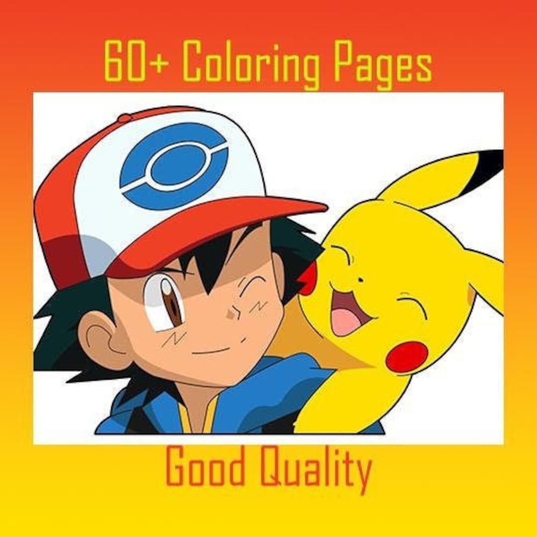 Pokemon 40 Page Advanced Coloring Book, Paperback 