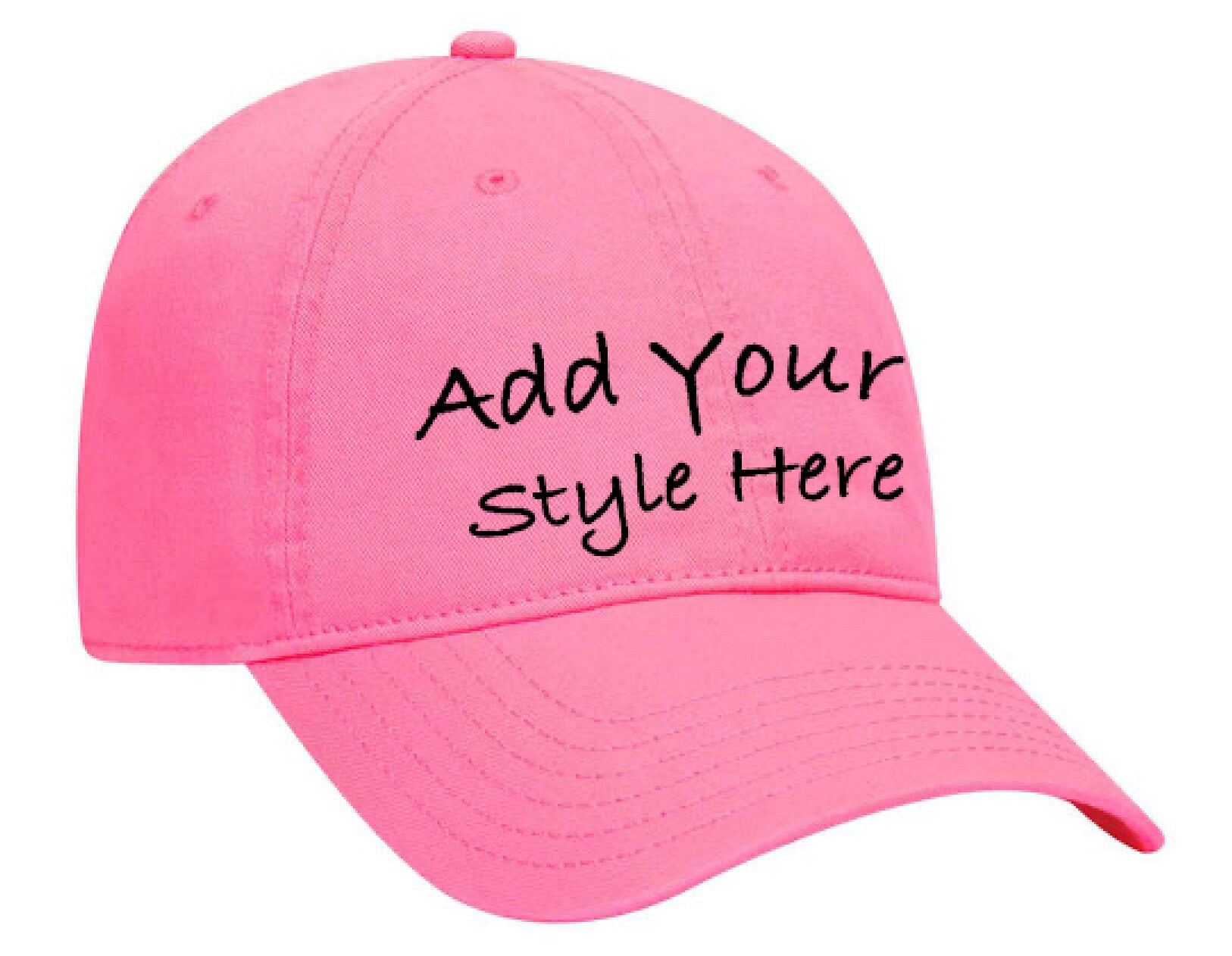 Embroidered Dad Hat Custom Hat Baseball 