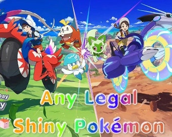 6 LEGALNYCH SHINY POKÉMONÓW