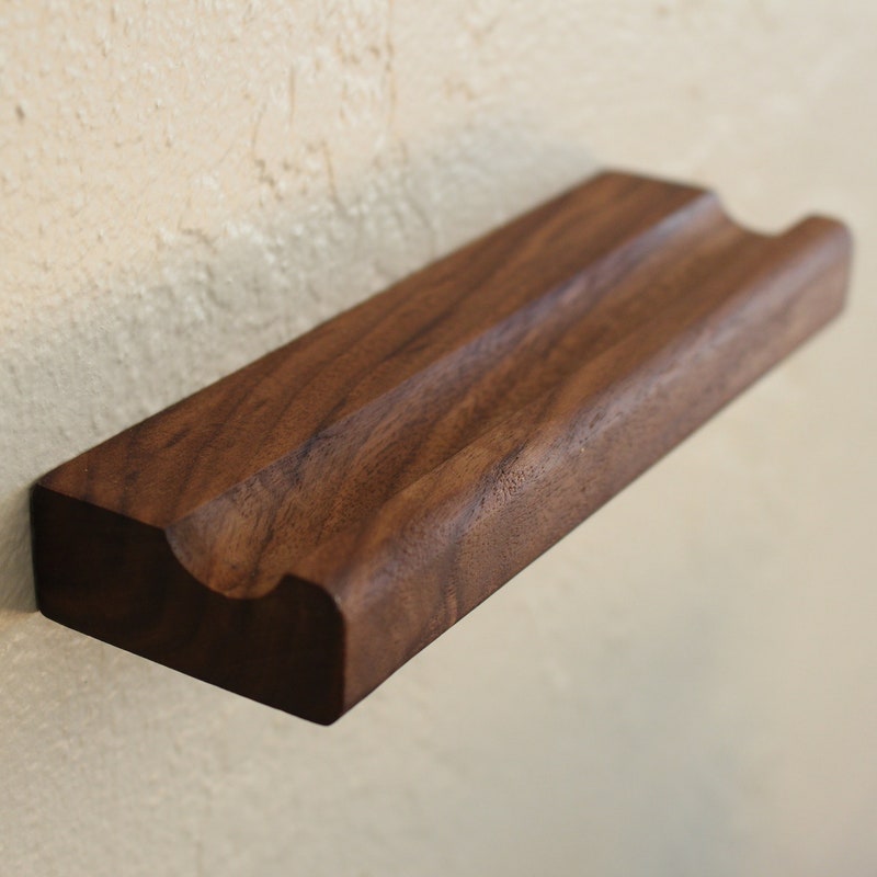 Black Walnut Picture Ledge - Etsy