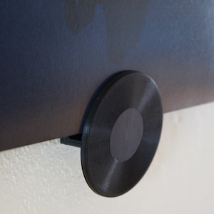 3D Printed Vinyl Record Wall Mount Display Shelf