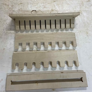 Universal Clamp storage - Options for F-clamps, Pipe Clamps and Bar Clamps - Multi packs available