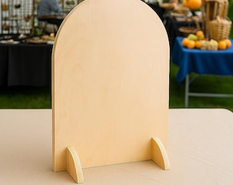 Arched Plywood Collapsible Display Stand: Retail, Market & Booth