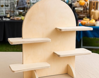 Arched Plywood Collapsible Display Stand: Retail, Market & Booth