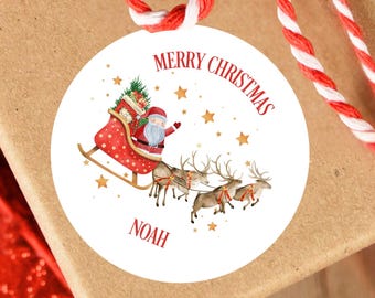 Personalised Christmas Present Stickers, Personalised Christmas Stickers, Christmas Name Tag, Christmas Gift Tag, Christmas Present Labels