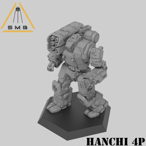 Hunchback HBK-4P SMB| Alternate Battletech Miniature | Mechwarrior