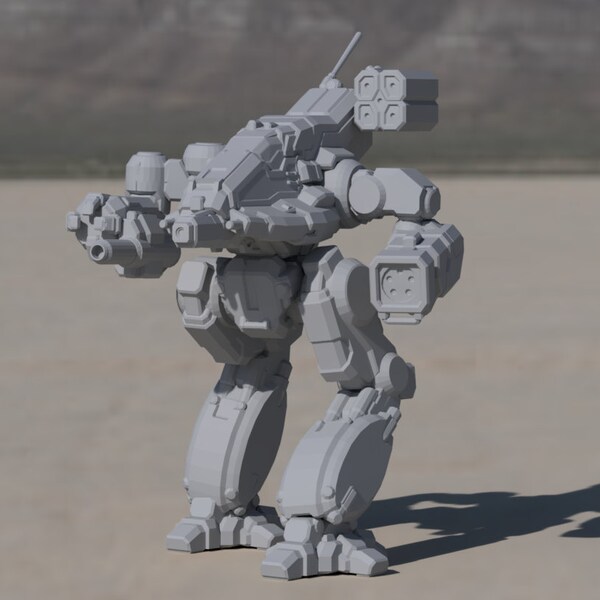 Bushwacker BSW-X1 | Alternate Battletech Miniature | Mechwarrior