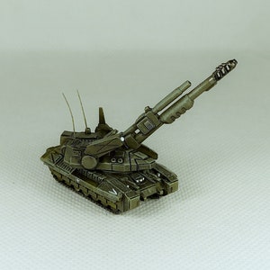 Rommel Howitzer Tank | Alternate Battletech Miniature | Mechwarrior