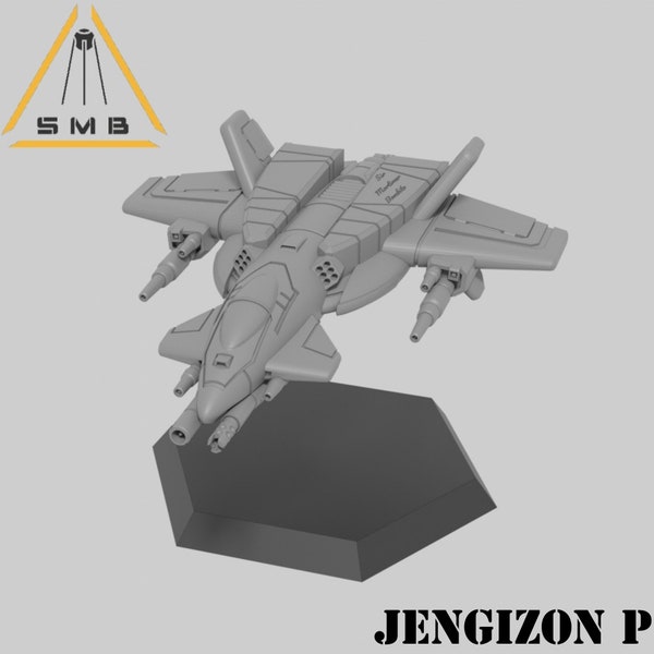 Jengizon Omni Fighter Prime | Alternate Battletech Miniature | Mechwarrior