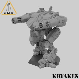 Kryaken Prime | Alternate Battletech Miniature | Mechwarrior