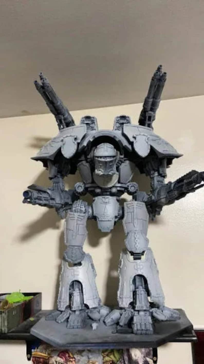 40k warlord titan stl 3d file etsy