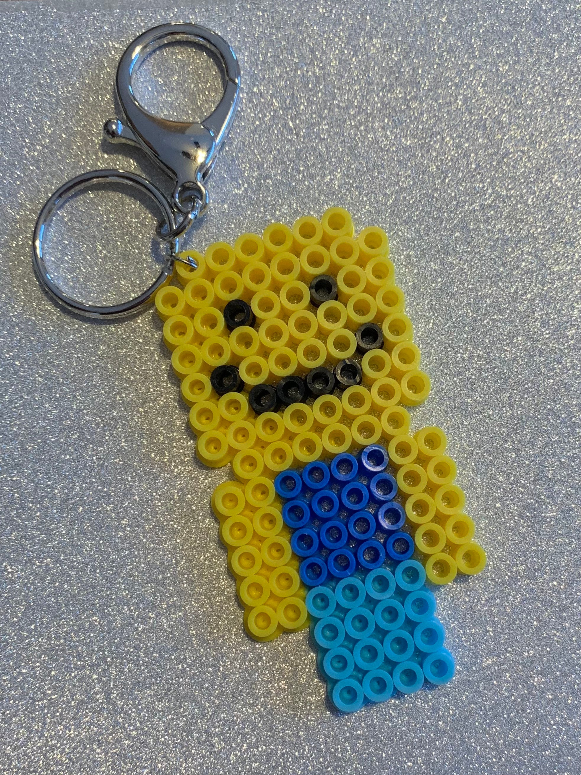 Roblox Noob Perler Charm Perler Bead Pattern, Bead Sprites