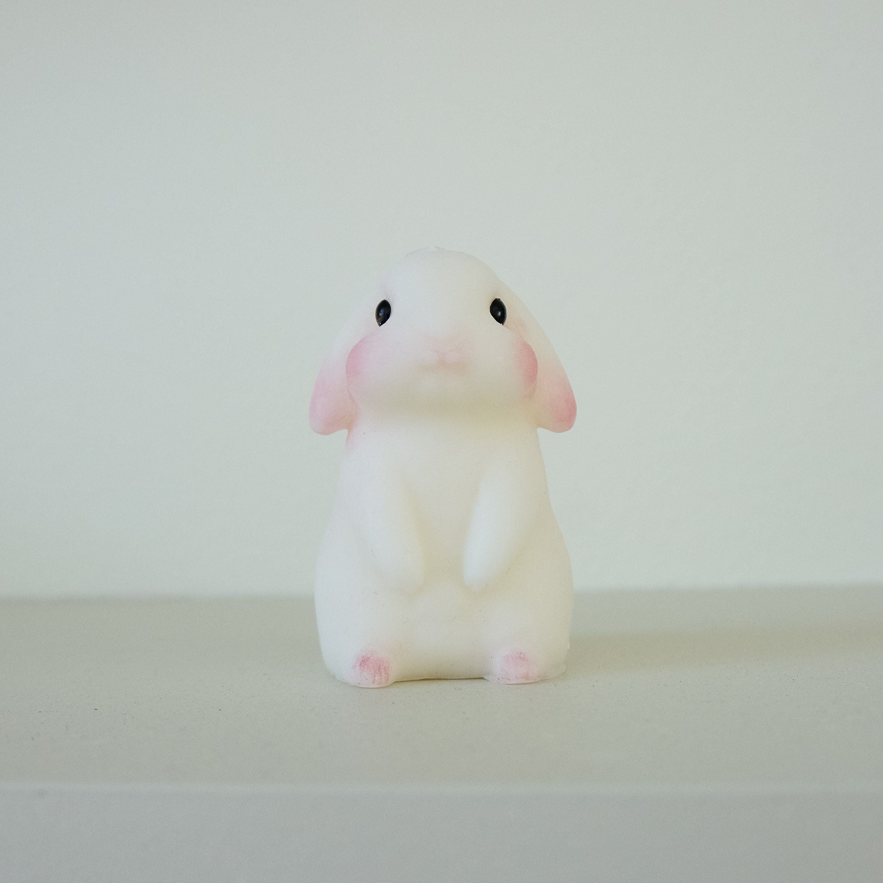 Handmade Rabbit Candle, White Peach Oolong Tea Scented Soy Wax - Etsy