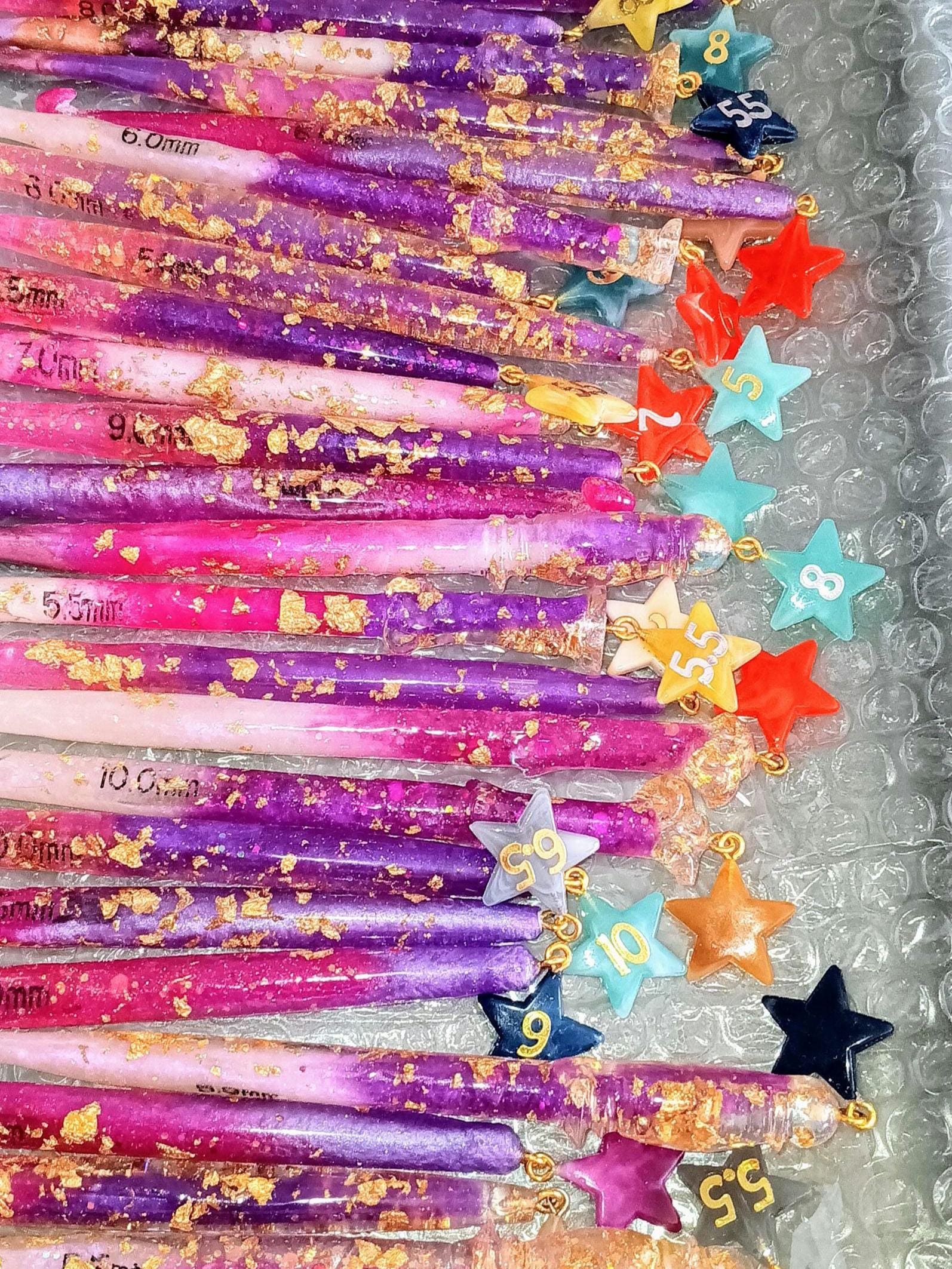 Crochet Hooks, lots of Sizes, 100% Handmade, Customisable, Made to Order.