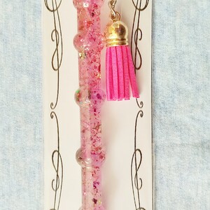 Pink + Flex, (Style No3), Alloy Tip/Nib, with Tassel
