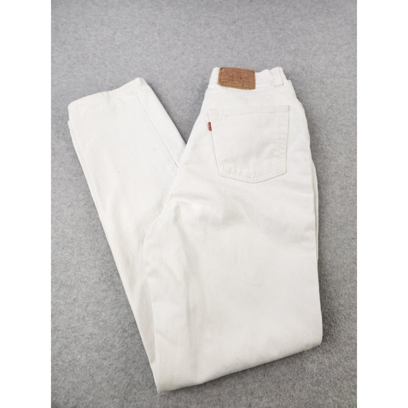 White 505 Levis - Etsy