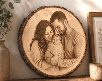 Personalized Engraved Rustic Decor and Gift