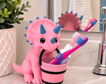 Dino Toothbrush/Pencil Holder