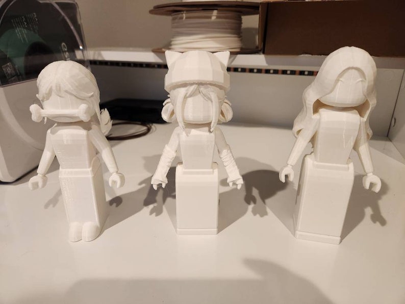 Custom Roblox Avatar Figure Your Own 3D Printed Roblox - Etsy