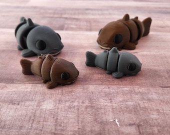 Baby Catfish - Articulated Flexi cat fish Fidget