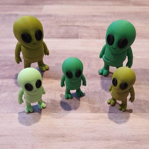 Flexi alien - articulated alien Fidget