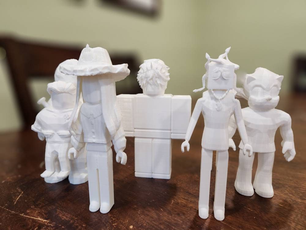 Custom Roblox Avatar Figure Personalized 3D Printed Roblox 