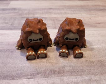 Articulated 3D Printed Big Foot Figure