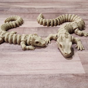 Flexi skeleton dragon - Articulated bone dragon Fidget