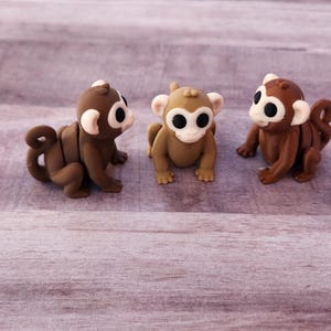 Flexi monkey - Articulated monkey Fidget