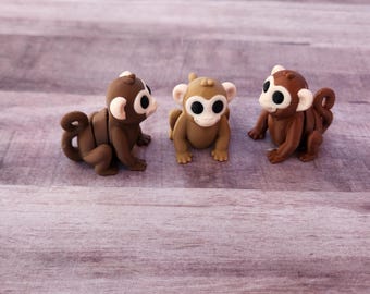 Flexi monkey - Articulated monkey Fidget
