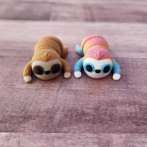 Flexi sloth - Articulated sloth Fidget