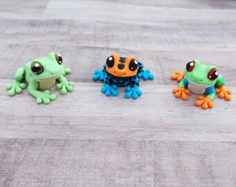 Mini tree frog flexi - Articulated frog Fidget
