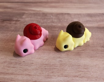 Cute Flexi Snail – Articulated Snail Fidget