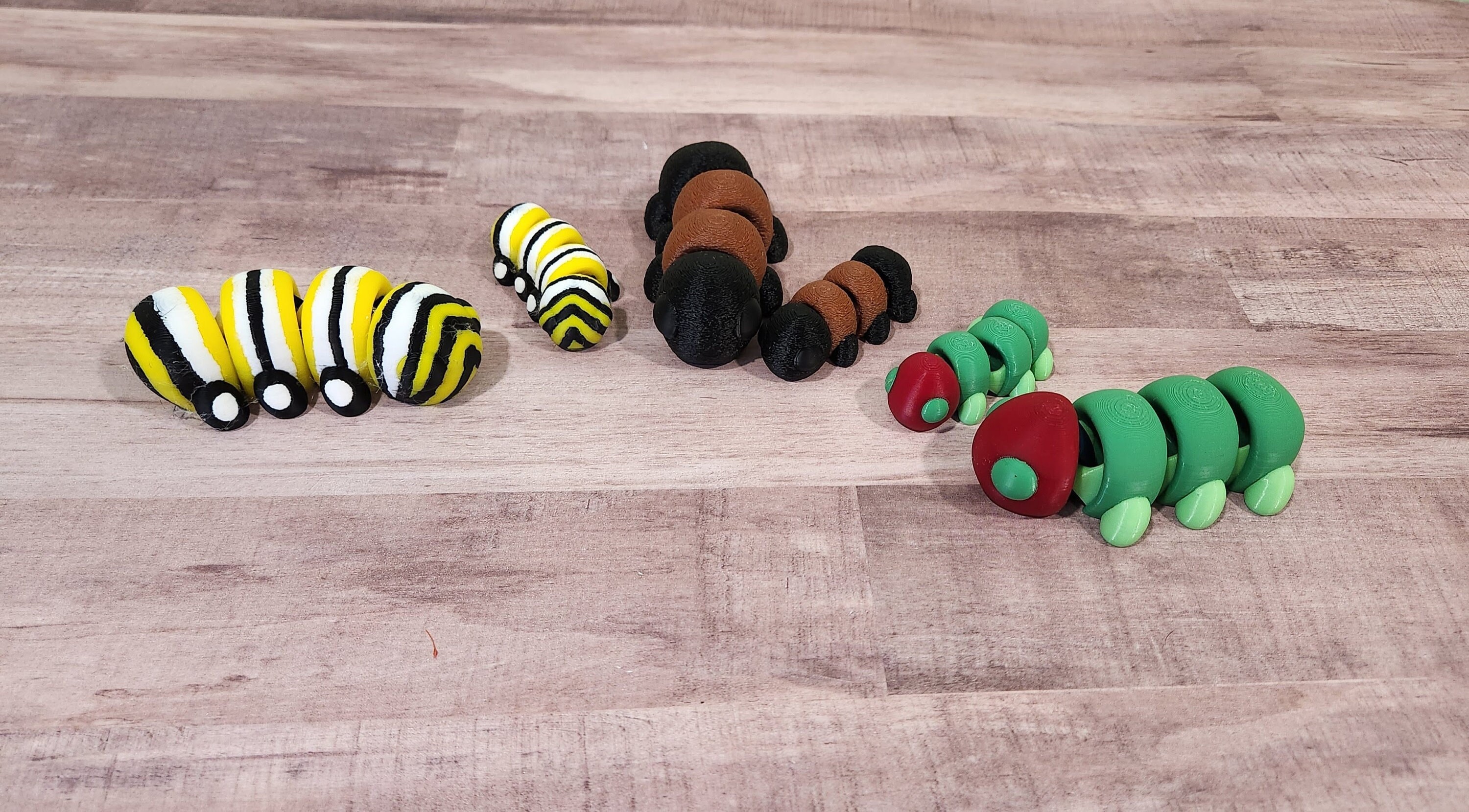 Baby Caterpillar - Articulated Flexi Caterpillar Fidget