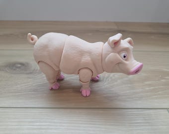Realistic pig flexi - Articulated pig Figure