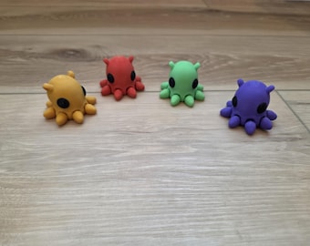 Articulated Dumbo octopus fidget - mini flexi octopus