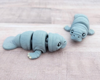 Mini manatee flexi - Articulated manatee Fidget