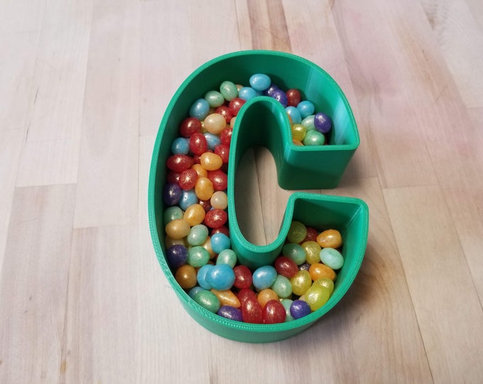 Fillable Letter Box for treats, snacks, candy, charcuterie, party dish, and other small things