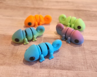 Flexi chameleon - articulated chameleon Fidget