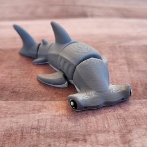 Mini shark flexi - Articulated Hammerhead Shark Fidget