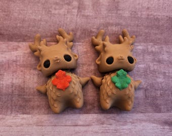3D Printed Articulated Deer Pixie Fidget