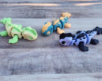 Lochi - 3D Printed Articulated loch ness monster nessie Fidget