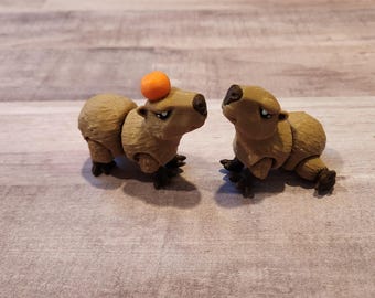 Mini capybara - Articulated Flexi capybara Fidget