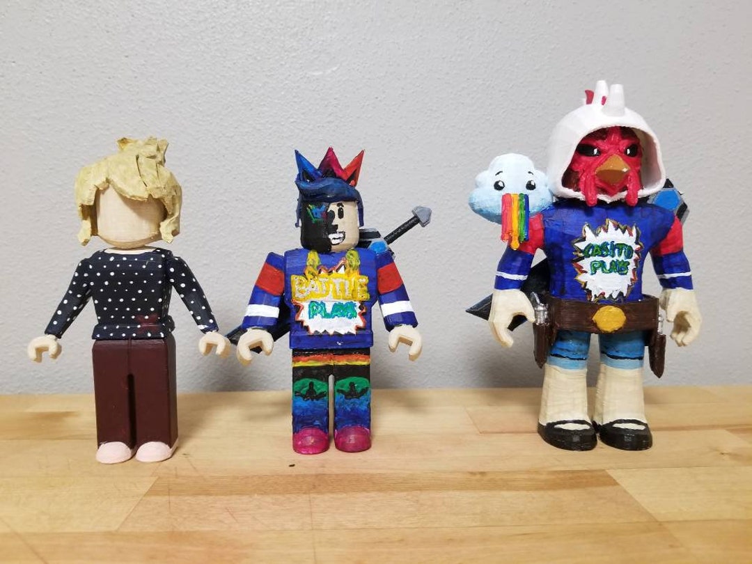 Custom Roblox Avatar Figure Personalized 3D Printed Roblox 